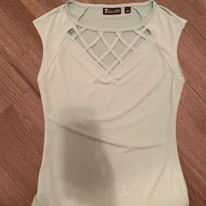 New York & Co Mint Blouse